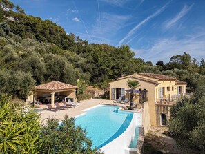 Apartment | Pool | Outdoor pool - A/C House 4br/10p With Pool - 40 min From Cannes (Le Tignet)