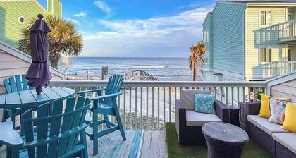 Poolside Fun + Oceanfront Bliss: Kure Beach Haven!