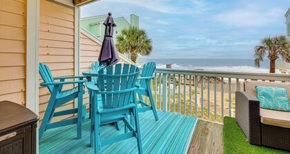 Poolside Fun + Oceanfront Bliss: Kure Beach Haven!