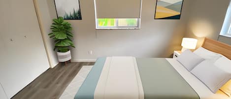 2 室のベッドルーム、インターネット、ベッドシーツ