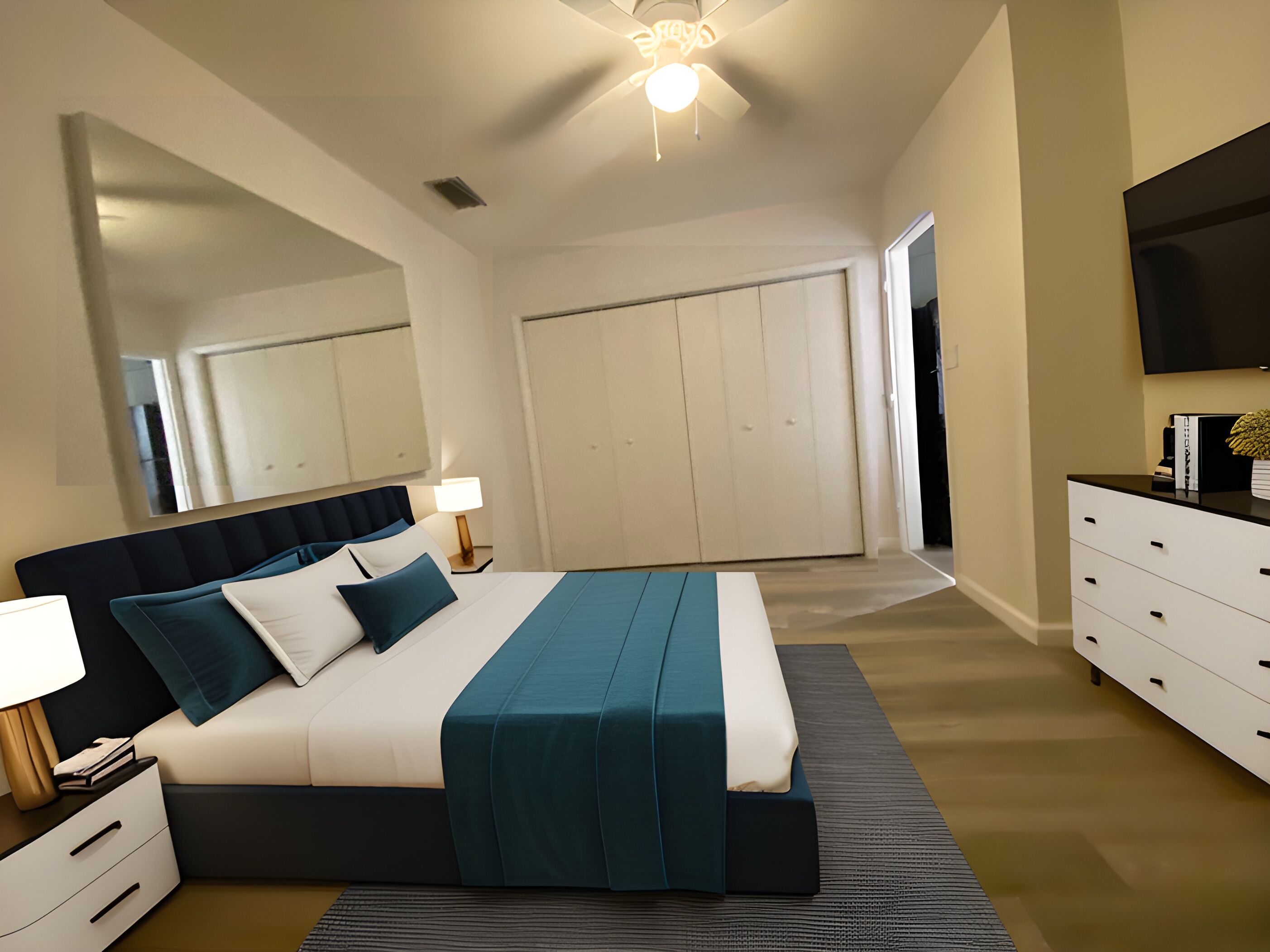 2 chambres, accès Internet, draps fournis