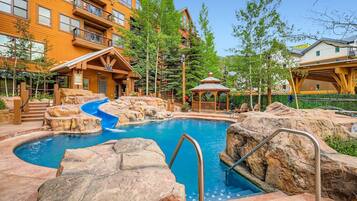 Una piscina climatizada