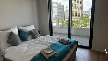 2 slaapkamers, beddengoed