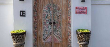 Façade de l’hébergement