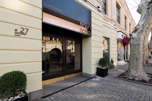 Façade de l’hébergement