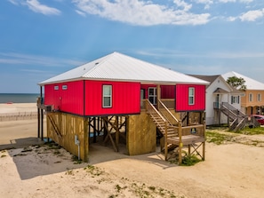 House, 4 Bedrooms | Exterior - Sea Of Love - 313 Audubon Pl 4 Bedroom Home (Dauphin Island)