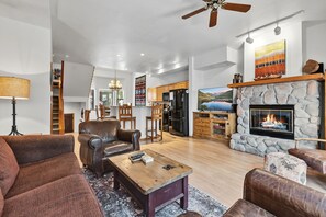 تلفزيون، مدفأة