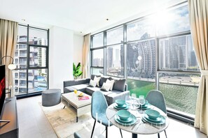 Apartment, Canal View | Living area