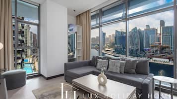 Apartment, Canal View | Living area