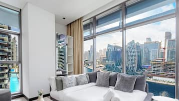 Apartment, Canal View | Living area