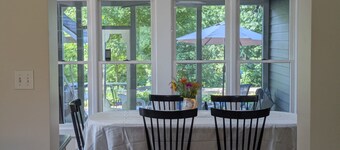 Historic 1850’s farmhouse nestled in the woods near the Ohio River in So Indiana