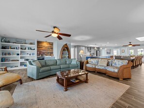 Smart TV, ping pong - 1 Fish, 2 Fish is a fully renovated Oceanfront Cottage! (Emerald Isle)