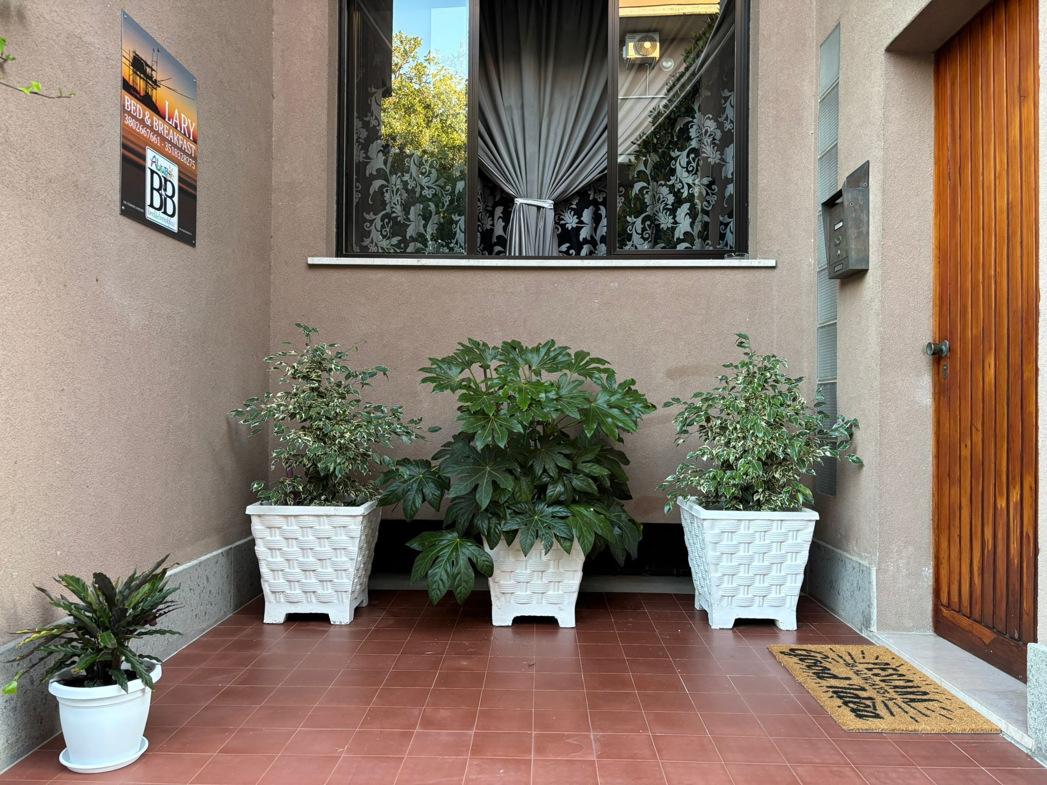 Ingresso della struttura