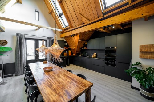 Beautiful Group Loft With Sauna Near the Beach