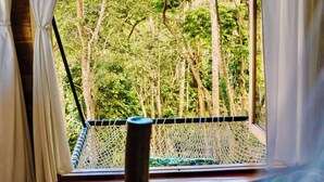 Baita, 1 camera da letto, balcone, vista giardino | Interni