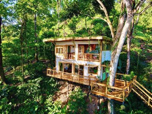Cabin, 1 Bedroom, Balcony, Garden View | Exterior - Jungle Spirit Treehouse (Cahuita)
