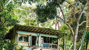Baita, 1 camera da letto, balcone, vista giardino | Esterni