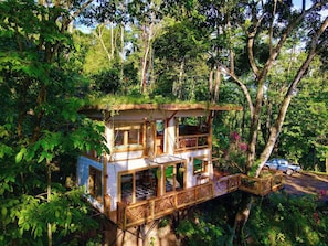 Cabaña, 1 habitación, balcón, vista al jardín | Exterior