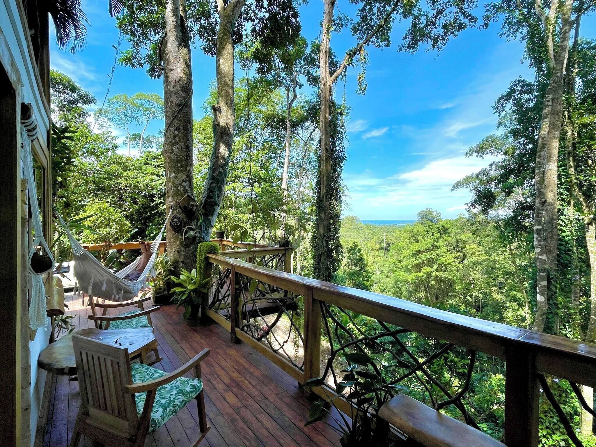 Cabin, 1 Bedroom, Balcony, Garden View | Terrace/patio