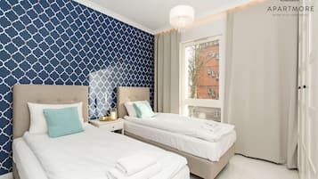 Superior Apartment | Hypo-allergenic bedding, individually decorated, individually furnished