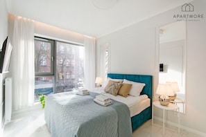Apartamento superior | Roupas de cama antialérgicas, individualmente decorados