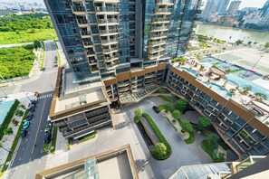 Executive Apartment, 2 Bedrooms, Balcony, City View | View from room - Imperial Condotel Metropole Somiluxstay (Ho Chi Minh)