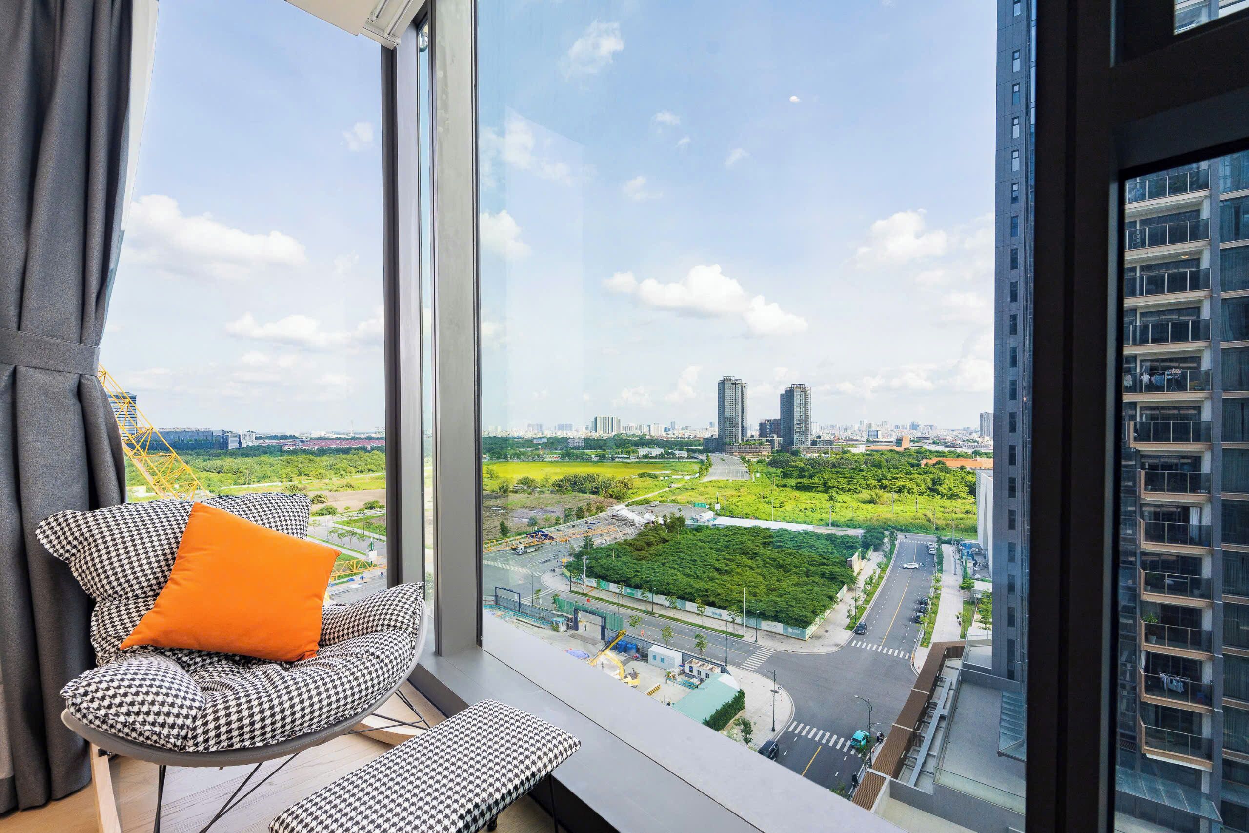 Leilighet – executive, 2 soverom, balkong, byutsikt | Utsikt fra rommet