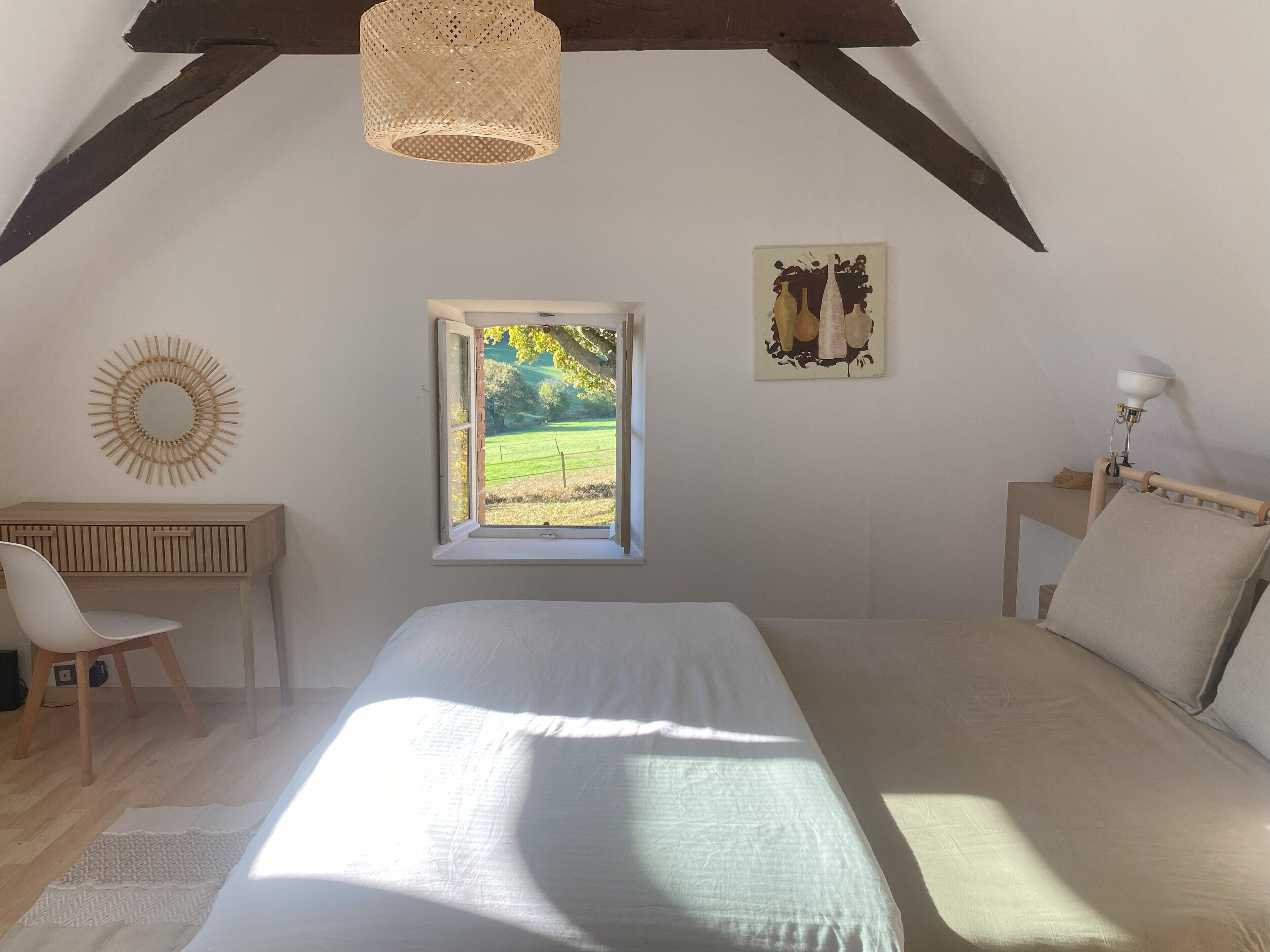 4 Schlafzimmer, Schreibtisch, Bügeleisen/Bügelbrett, Reisekinderbett