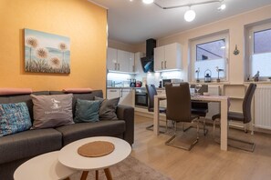 Living room - Ferienwohnung in Busum (Büsum)