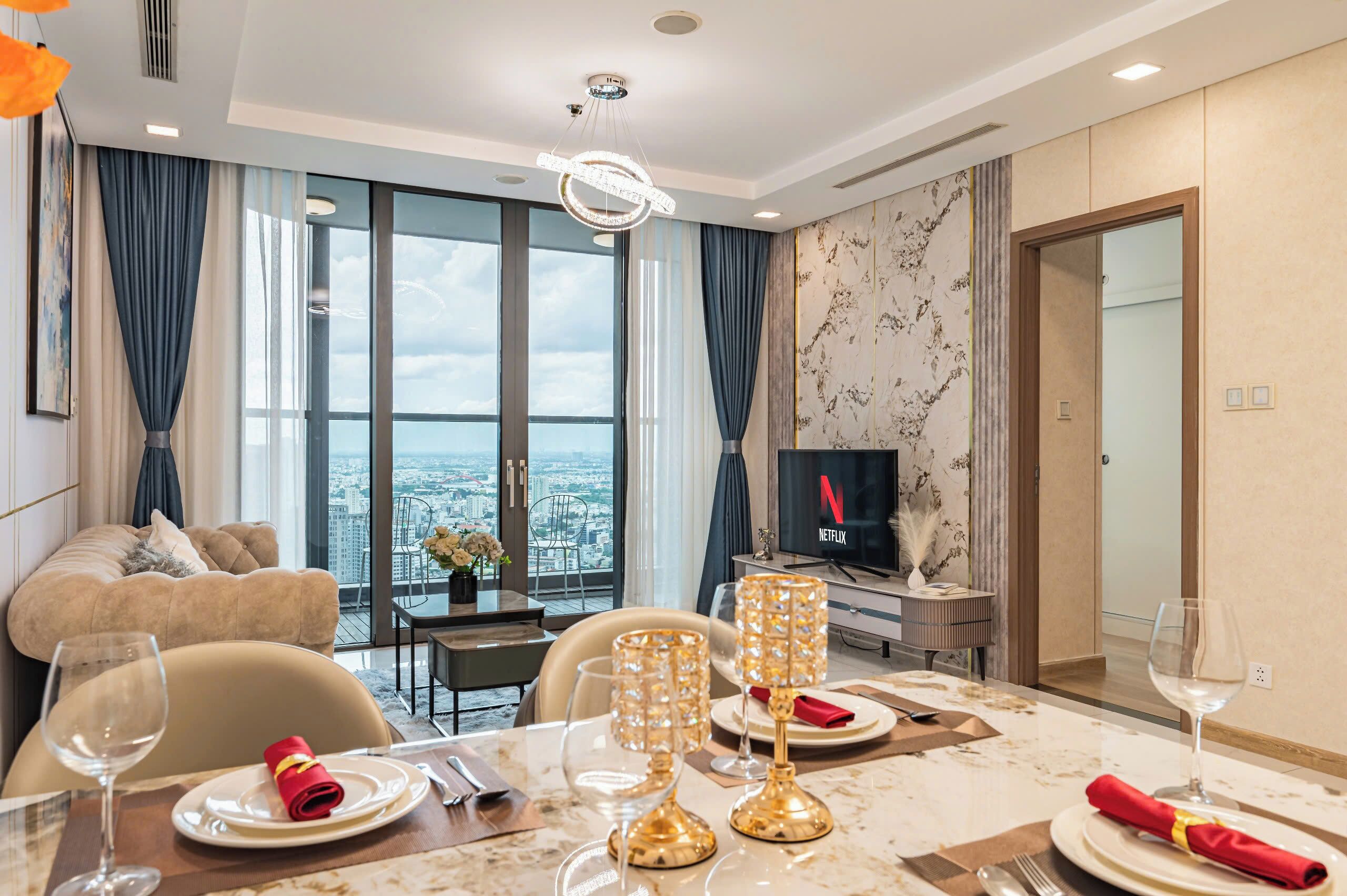 Memory foam beds, desk, laptop workspace, blackout drapes