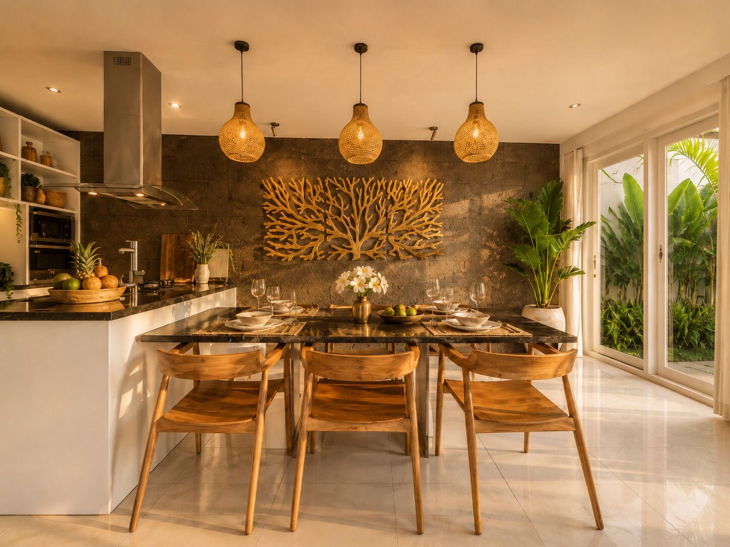 Luxury Villa, Pool View | In-room dining