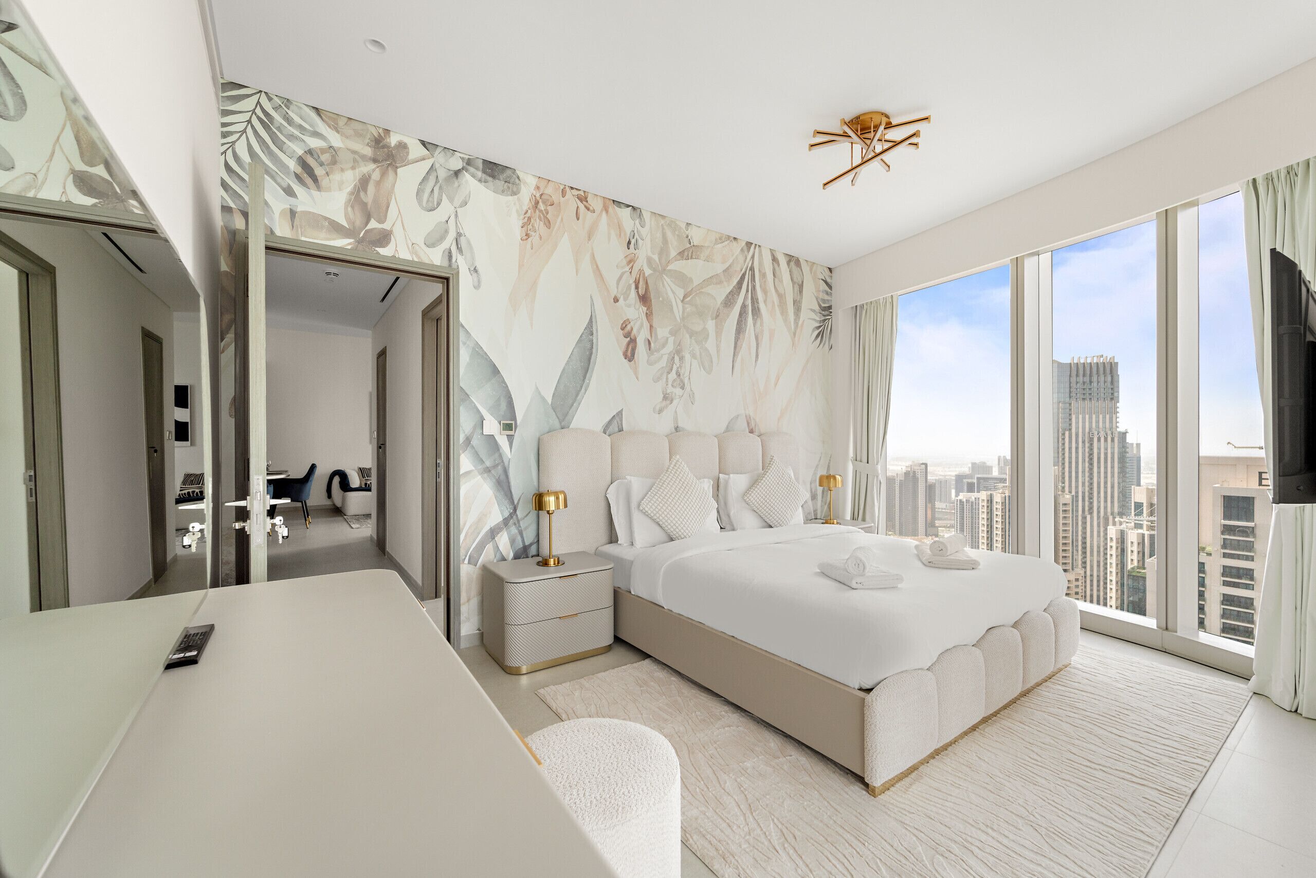 2 bedrooms, iron/ironing board, free WiFi, bed sheets