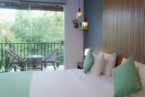 Deluxe Double Room, Balcony, Garden View | Free WiFi