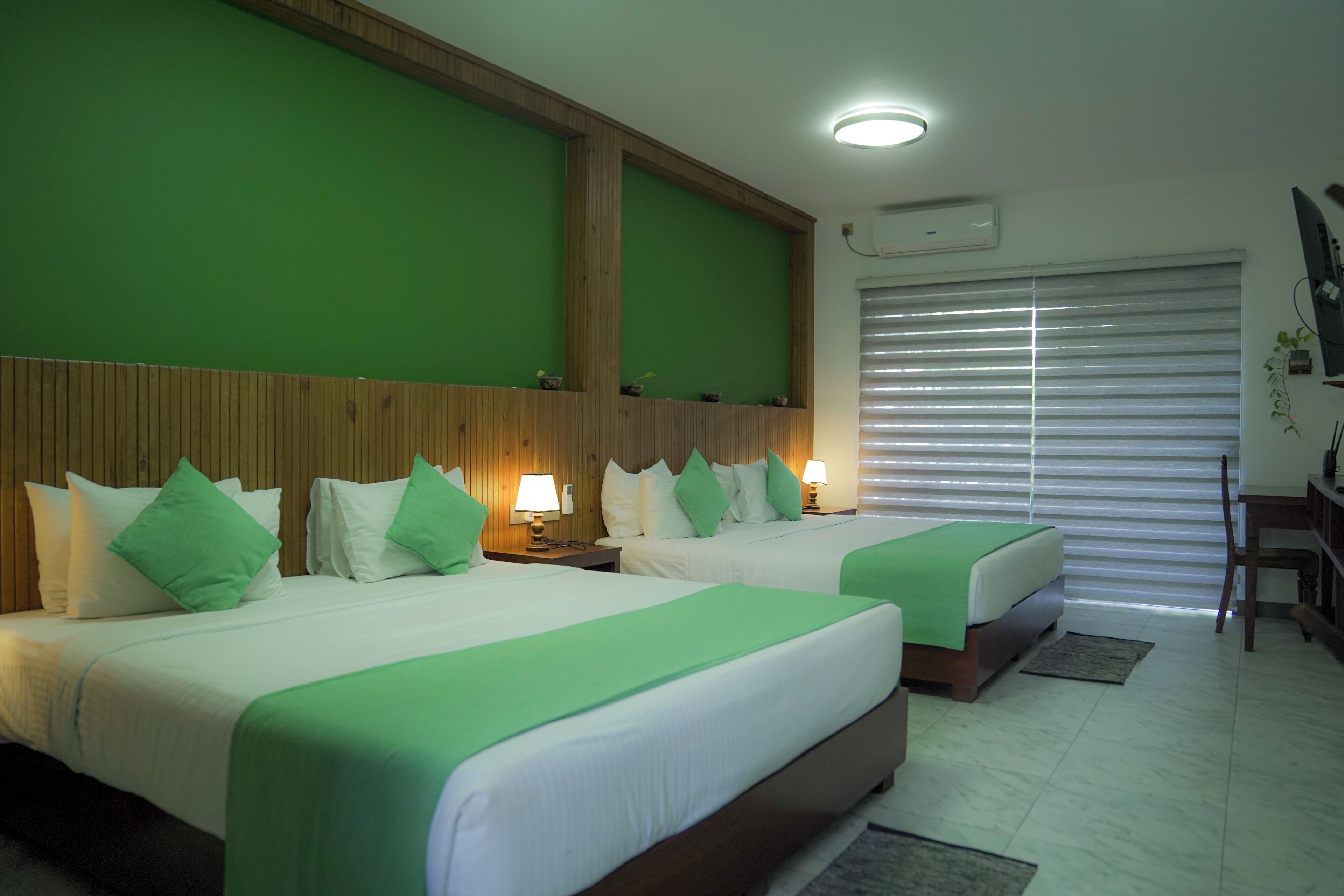 Perhehuone, näköala puutarhaan | Ilmainen Wi-Fi