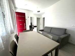 Apartment, 3 Bedrooms, Balcony | Living room - Nice and Bright Flat With Pool (San Michele al Tagliamento)