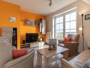 Living room - Ferienwohnung in Westerdeichstrich (Westerdeichstrich)
