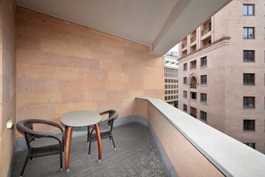 Family Apartment, 4 Bedrooms, Balcony | Balcony - North ave apartment by Luxe Group HH106 (Yerevan)