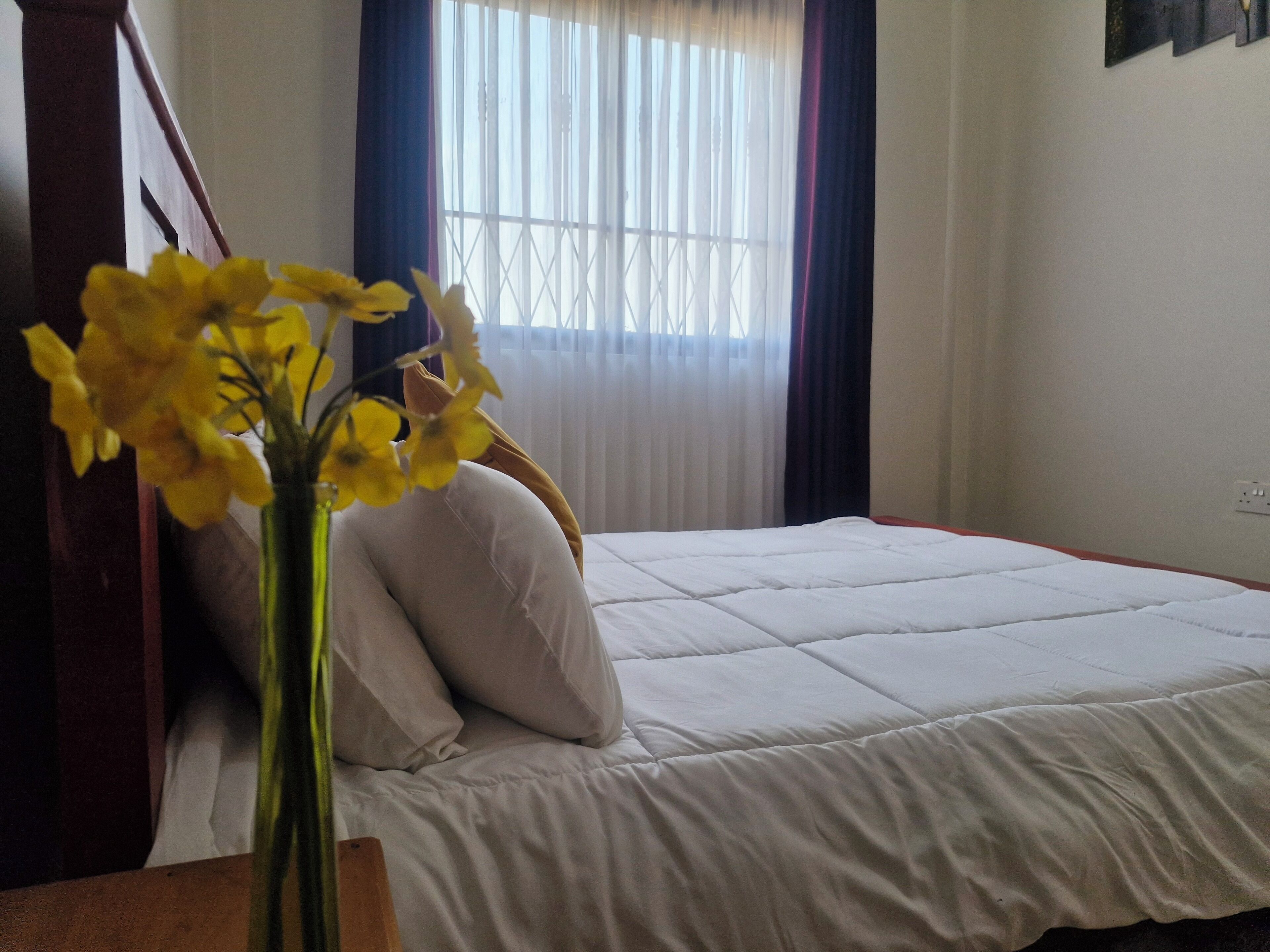 2 dormitorios, tabla de planchar con plancha, wifi y ropa de cama