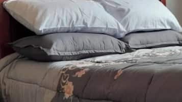 2 chambres, fer et planche Ă repasser, Wi-Fi, draps fournis