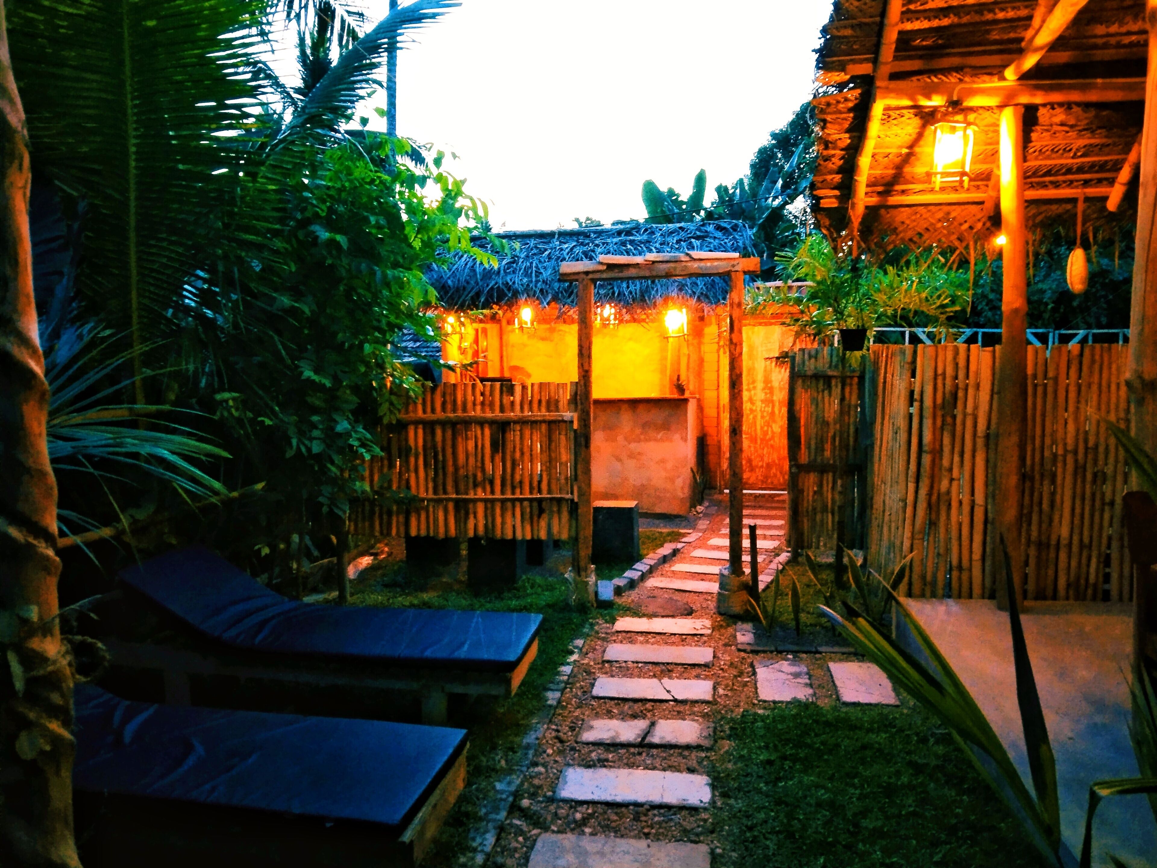 Overnattingsstedets uteområder