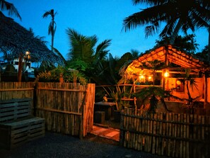 Overnattingsstedets uteområder