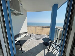 Apartment, 2 Schlafzimmer, Balkon, Meerblick | Balkon