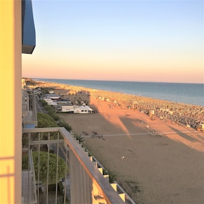 Departamento, 2 habitaciones, balcón, vista al océano | Balcón