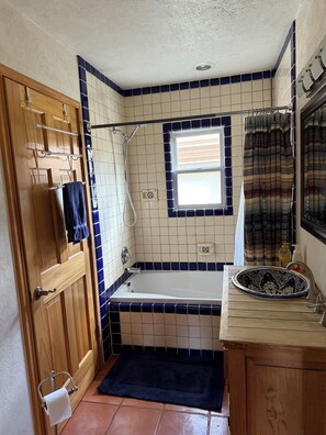 Towels, soap, toilet paper