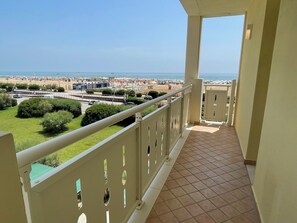 Apartment, 2 Bedrooms, Balcony, Ocean View | Balcony - Apartment in a Prime Seafront Location (San Michele al Tagliamento)