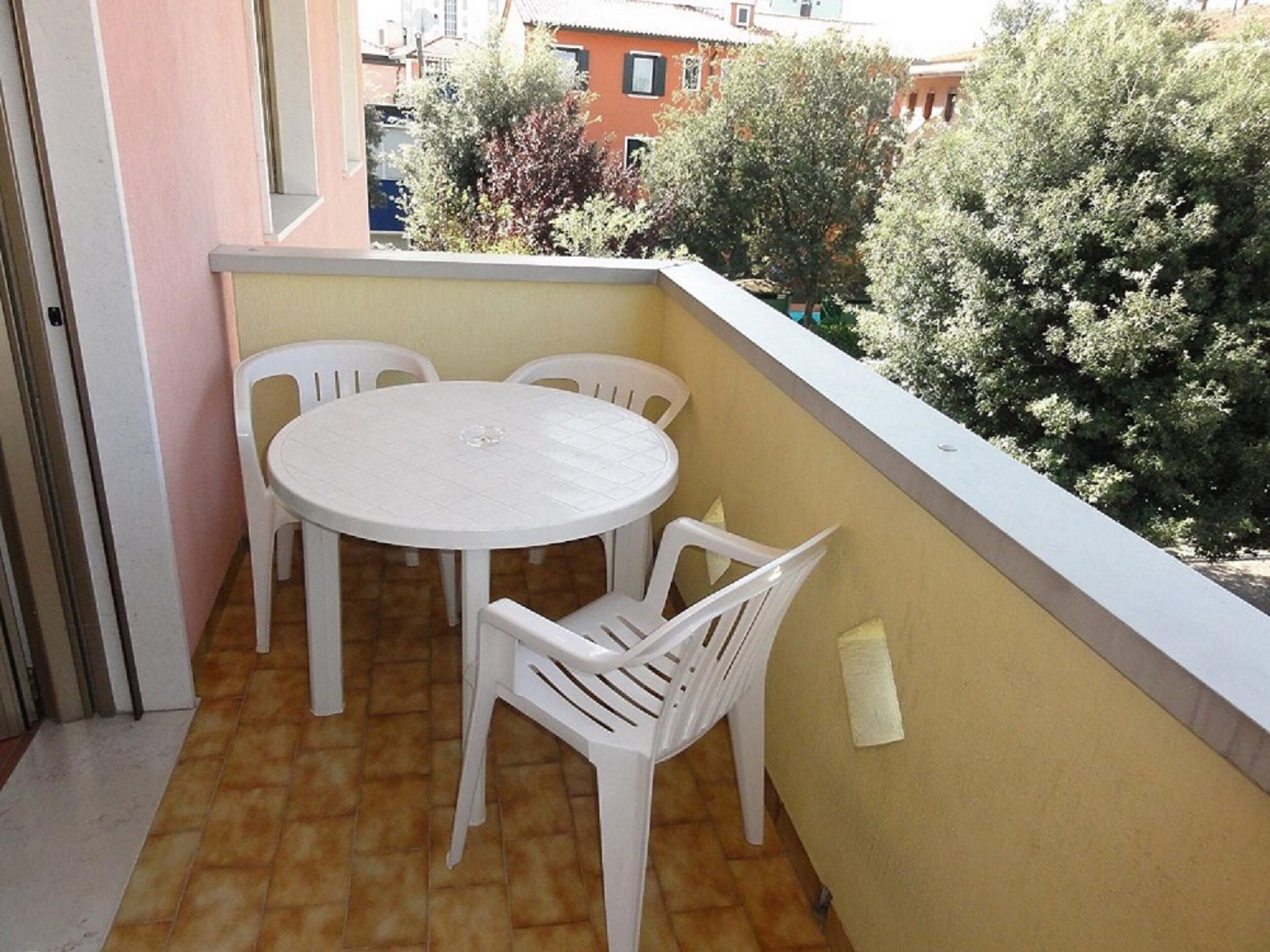 Appartamento, 1 camera da letto, balcone, vista città | Balcone