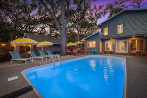 Pool - Spacious 5BR Retreat ~ Heated Pool ~ Near Beach & Dining ~ Bikes Included! (Seminole)