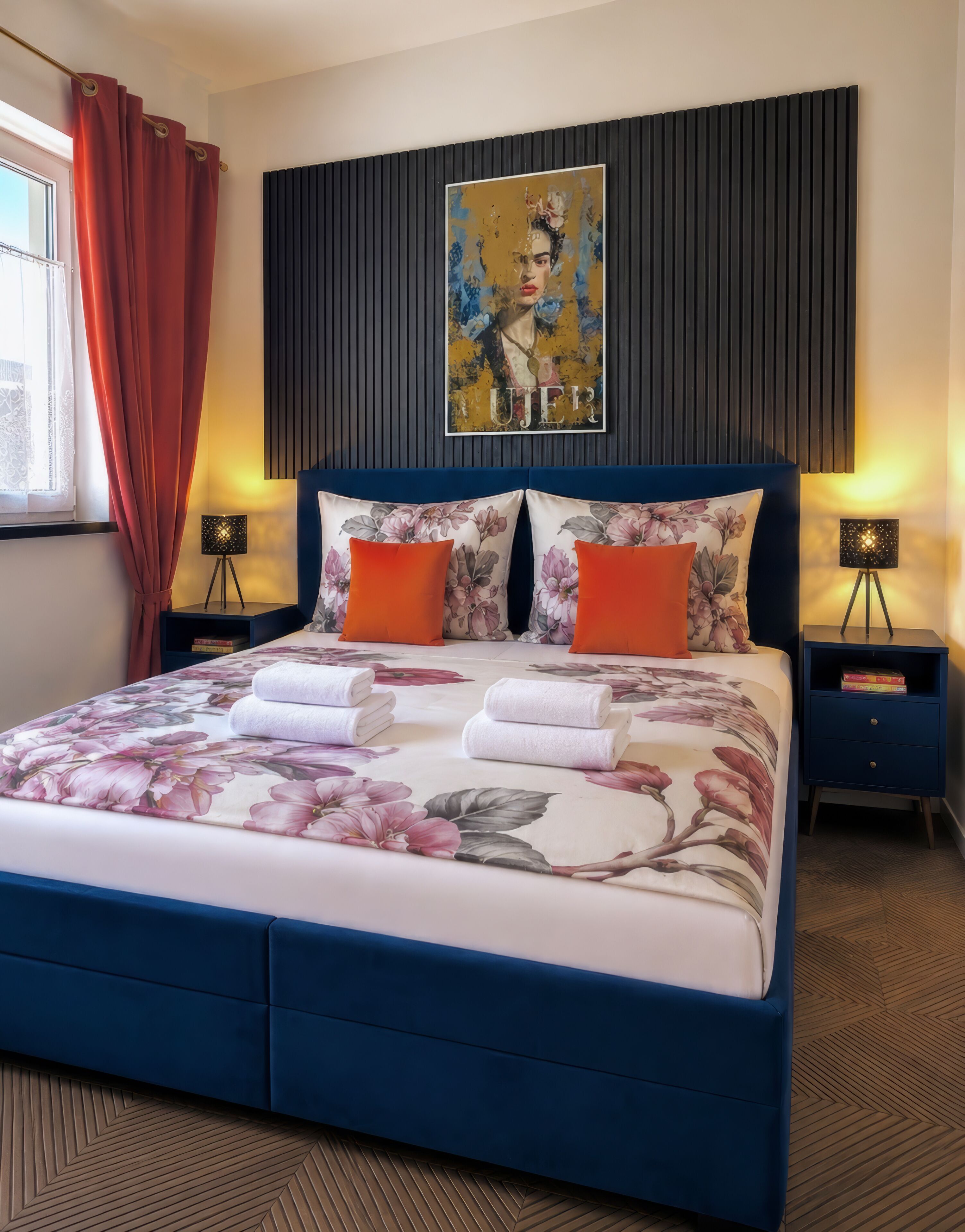 Blackout curtains, soundproofing, iron/ironing board, free WiFi