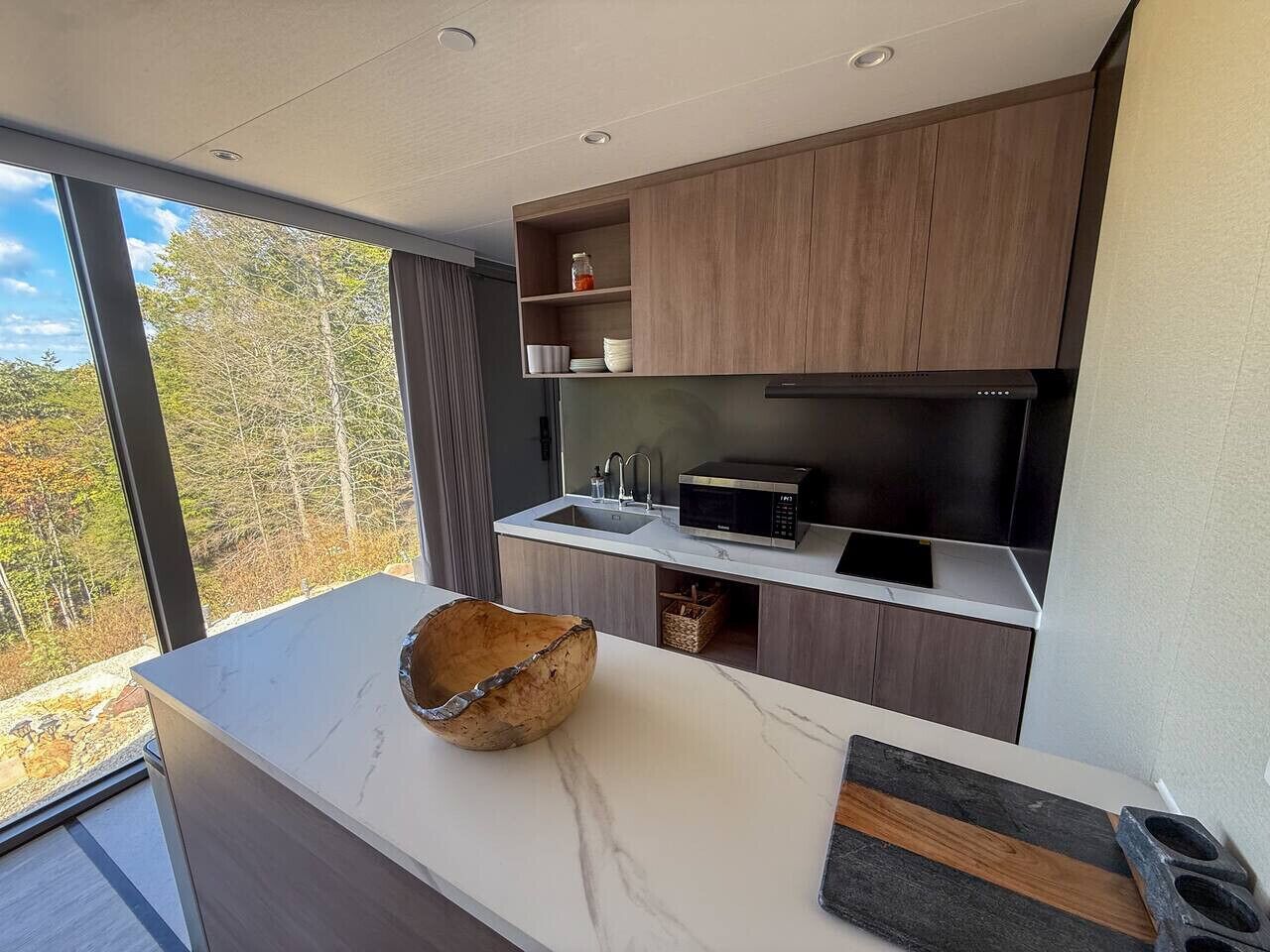 Refrigerador, microondas, parrilla de estufa y lavavajillas 