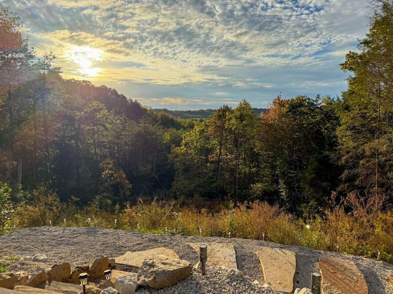 Vista desde la propiedad